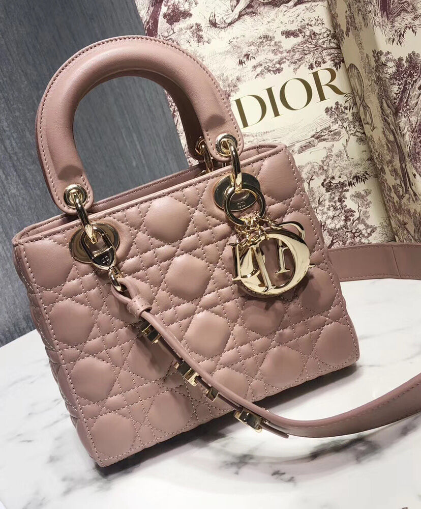 Christian Dior Lady Dior My Abcdior Bag Pink